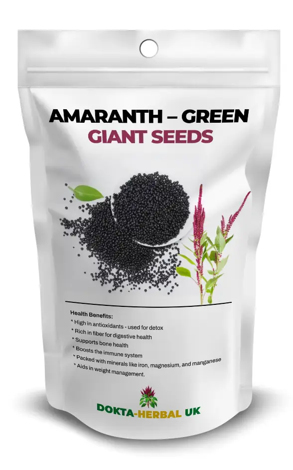 Amaranth – Green Giant, Terere, Mchicha, – Seeds good for salads Dokta Herbal UK