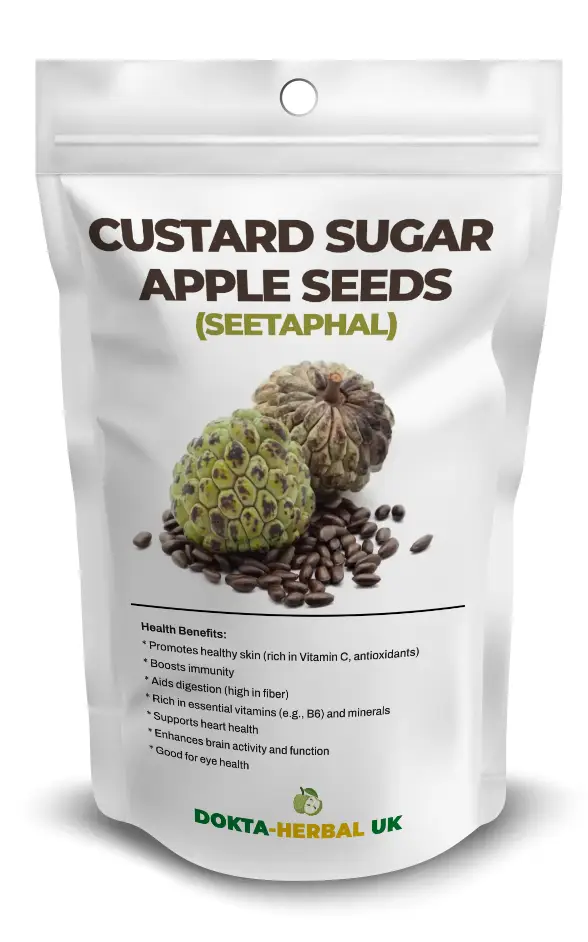 Custard Sugar Apple Seeds (Seetaphal) Dokta Herbal UK