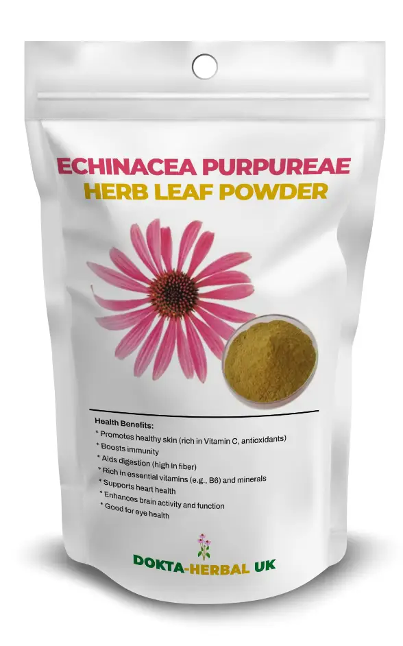 Echinacea Purpureae Herb leaf powder Dokta Herbal UK