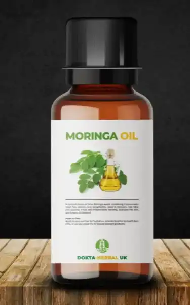 Moringa seed oil, 100% Organic Hair, Skin, Body Massage Aromatherapy Dokta Herbal UK