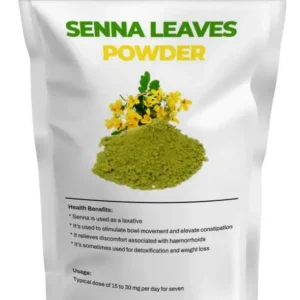 Senna Leaf Powder for Gas and Bloating Relief, Best Quality Free P&P