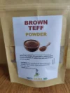 Brown Teff Flour 250, 500, 1kg GLUTEN-FREE Ethiopian organic flour - Injera - Image 2