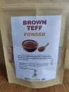 Brown Teff Flour 250, 500, 1kg GLUTEN-FREE Ethiopian organic flour - Injera - Image 3