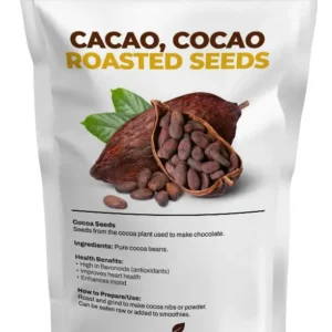 Cacao, Cocao, 50 gms Coco Nibs Roasted Premium Quality Free P&P Dokta Herbal UK