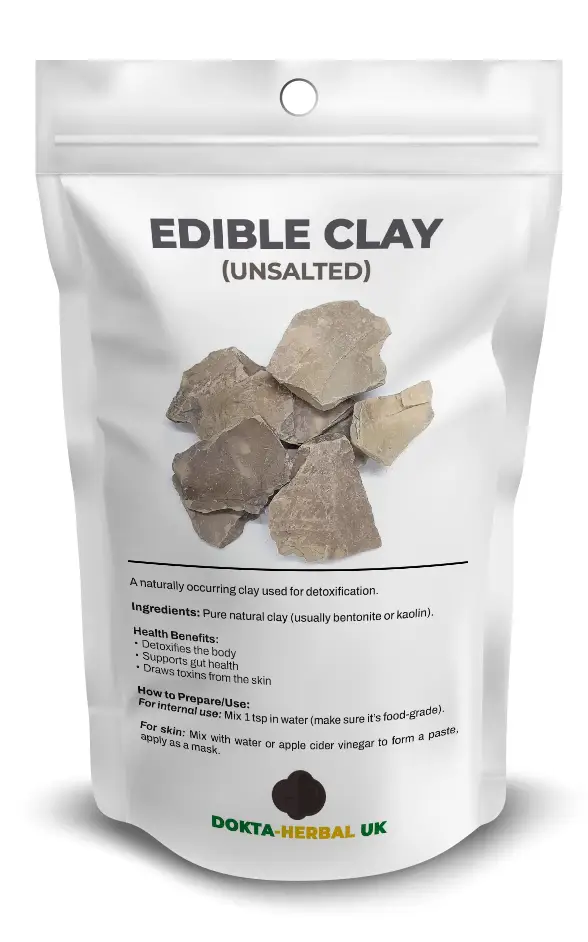 Edible Clay (Unsalted) Dokta Herbal UK