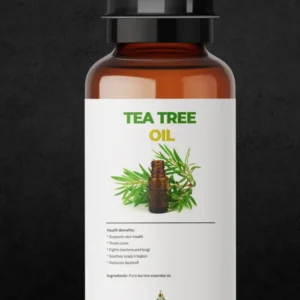 TEA TREE essential oil 50ml gms Pure & Natural Free P&P Dokta Herbal UK