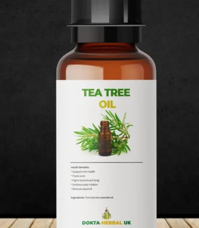 TEA TREE essential oil 50ml gms Pure & Natural Free P&P Dokta Herbal UK