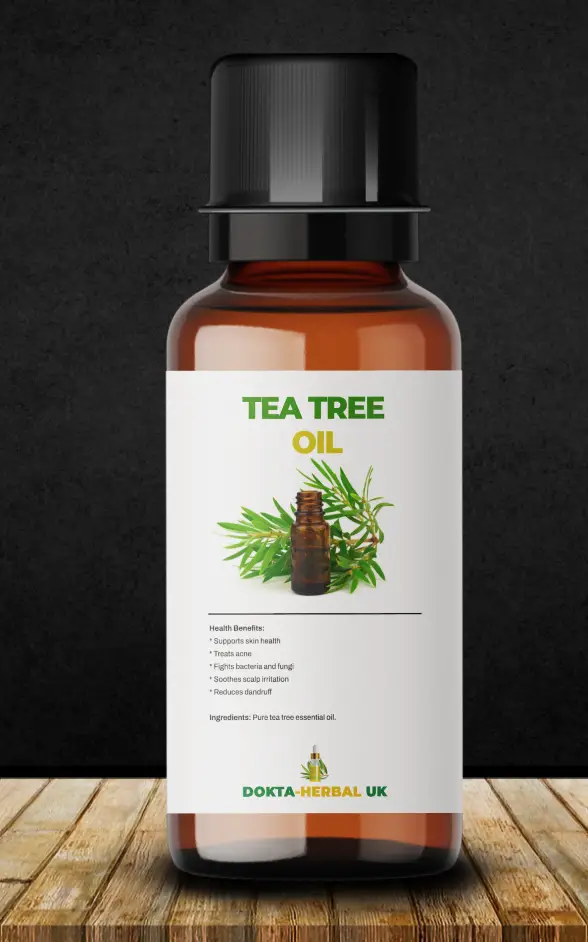 TEA TREE essential oil 50ml gms Pure & Natural Free P&P Dokta Herbal UK